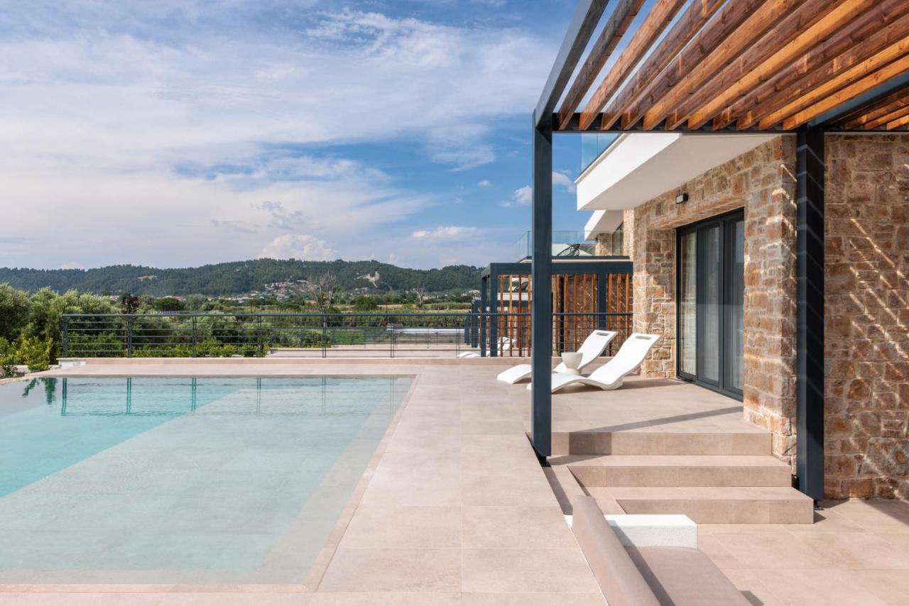 Villa Five Senses Of Luxury Kalandra Esterno foto